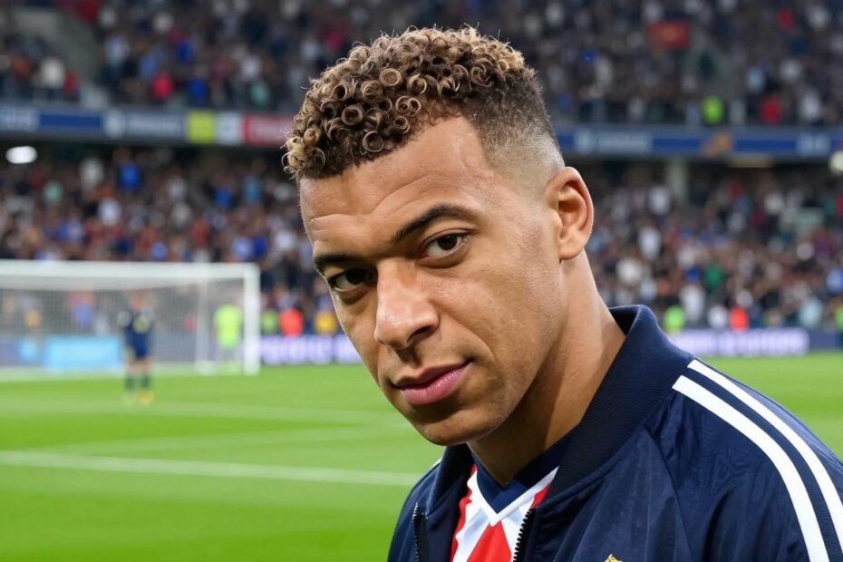 Fryzura Mbappé