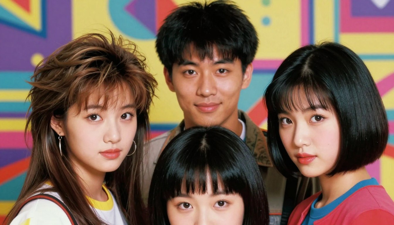 Fryzura lata 90