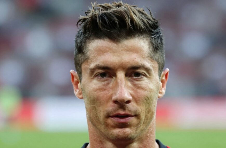 Lewandowski fryzura