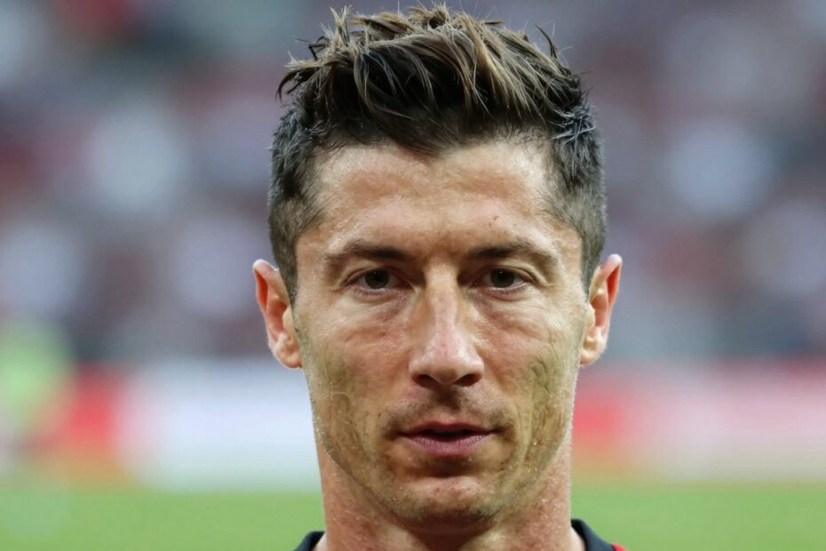 Lewandowski fryzura