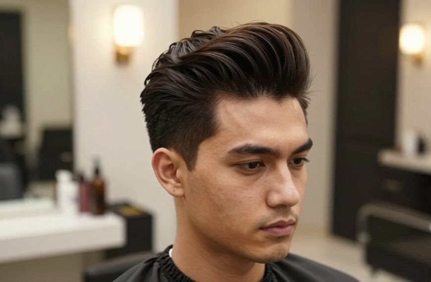 Pompadour fryzura