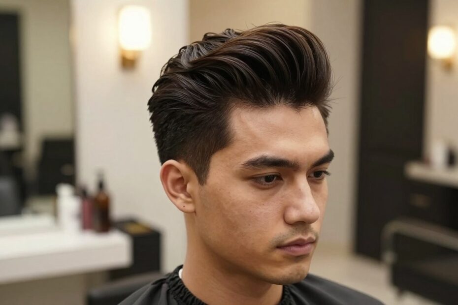 Pompadour fryzura