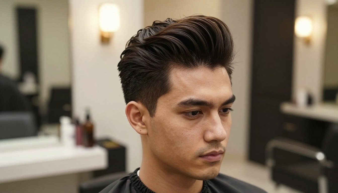 Pompadour fryzura